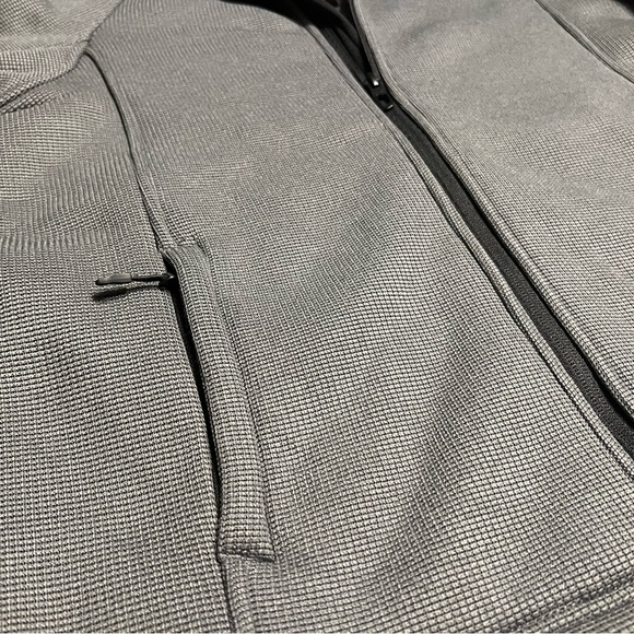 Spyder Men's Stellar Jacket Sherpa Lined Bonded Fleece Sz Small NWT Polar Gray - Picture 4 of 11